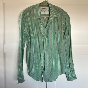 Frank & Eileen linen long sleeve top